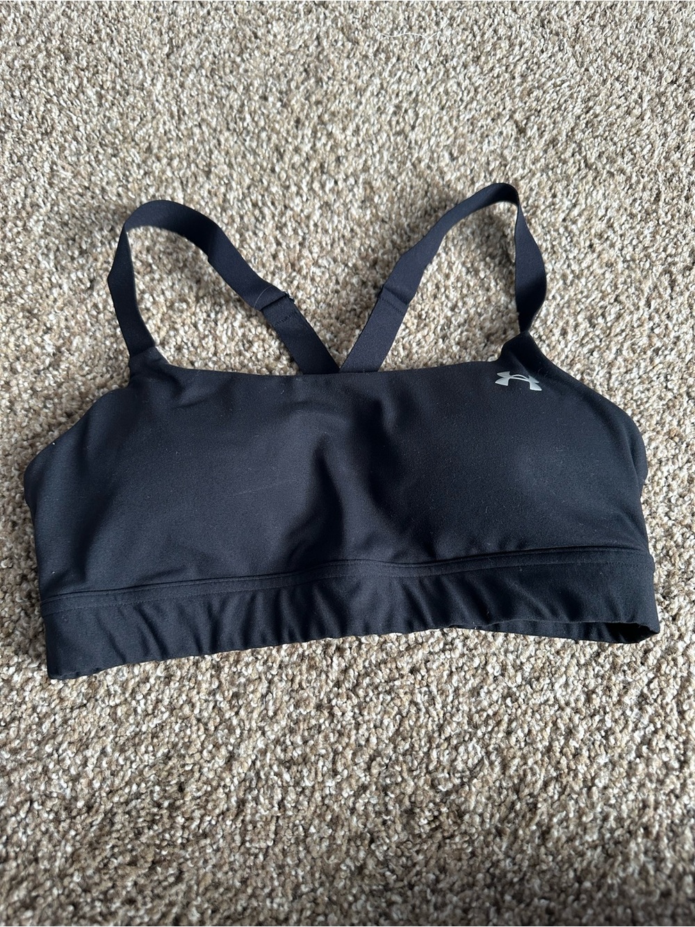 Under Armour Black Women's Strappy Sports Bra